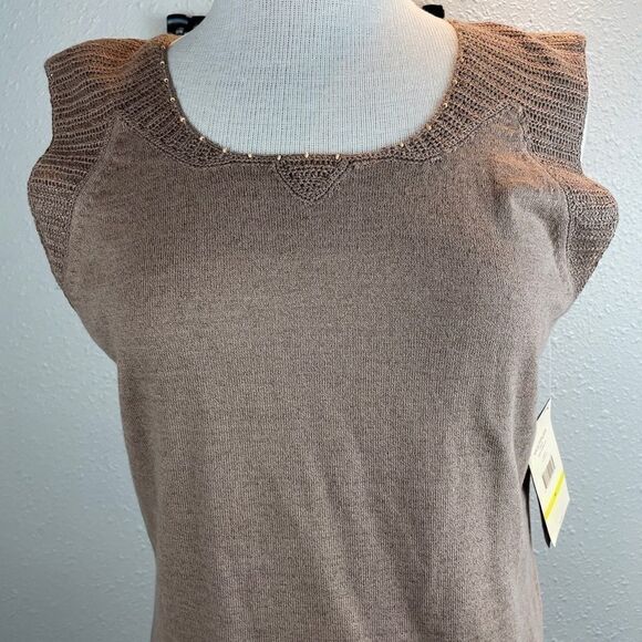 NWT Multiples Dress Tank Top Size M - Picture 2 of 10